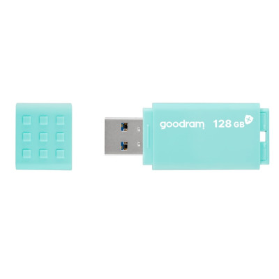 Флеш-накопичувач USB3.2 128GB Goodram UME3 Care Green (UME3-1280CRR11) Флеш-накопичувач USB3.2 128GB Goodram UME3 Care Green (UME3-1280CRR11)
