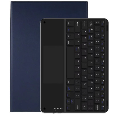 Чохол з бездротовою клавіатурою (TouchPad) BeCover для Apple iPad Air 13 (2024/2025) Deep Blue (712602) Чохол з бездротовою клавіатурою (TouchPad) BeCover для Apple iPad Air 13 (2024/2025) Deep Blue (712602)