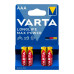 Батарейка Varta Longlife Max Power AAA/LR03 BL  4шт