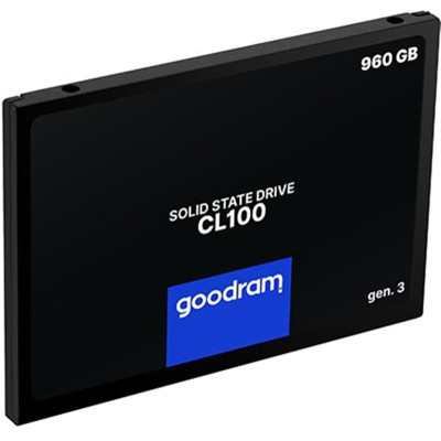 Накопичувач SSD 960GB Goodram CL100 GEN.3 2.5 Накопичувач SSD 960GB Goodram CL100 GEN.3 2.5
