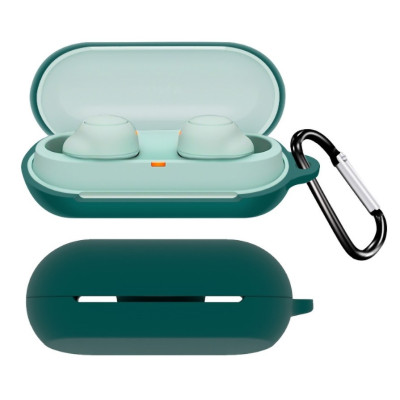 Чохол для навушників BeCover Silicon для Sony WF-C700N Dark Green (712030) Чохол для навушників BeCover Silicon для Sony WF-C700N Dark Green (712030)