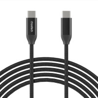 Кабель Choetech USB Type-C - USB Type-C (M/M), 1 м, Black (XCC-1035) Кабель Choetech USB Type-C - USB Type-C (M/M), 1 м, Black (XCC-1035)