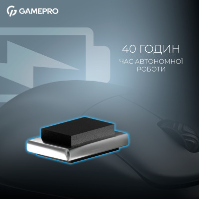 Миша бездротова GamePro Asgard Loki Black (GM022B) Миша бездротова GamePro Asgard Loki Black (GM022B)