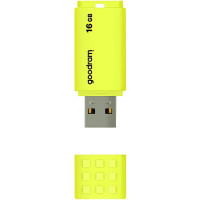 Флеш-накопичувач USB2.0 16GB Goodram UME2 Yellow (UME2-0160Y0R11) Флеш-накопичувач USB2.0 16GB Goodram UME2 Yellow (UME2-0160Y0R11)