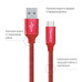 Кабель ColorWay USB - USB Type-C (M/M), 1 м, Red (CW-CBUC003-RD) Кабель ColorWay USB - USB Type-C (M/M), 1 м, Red (CW-CBUC003-RD)