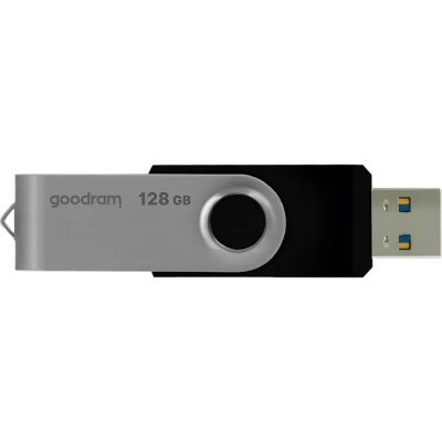 Флеш-накопичувач USB3.2 128GB Goodram UTS3 (Twister) Black (UTS3-1280K0R11) Флеш-накопичувач USB3.2 128GB Goodram UTS3 (Twister) Black (UTS3-1280K0R11)
