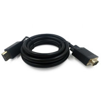 Кабель Cablexpert DisplayPort - VGA (M/M), 1.8 м, чорний (CCP-DPM-VGAM-6) пакет Кабель Cablexpert DisplayPort - VGA (M/M), 1.8 м, чорний (CCP-DPM-VGAM-6) пакет