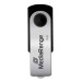 Флеш-накопичувач USB2.0 32GB MediaRange Black/Silver (MR911) Флеш-накопичувач USB2.0 32GB MediaRange Black/Silver (MR911)