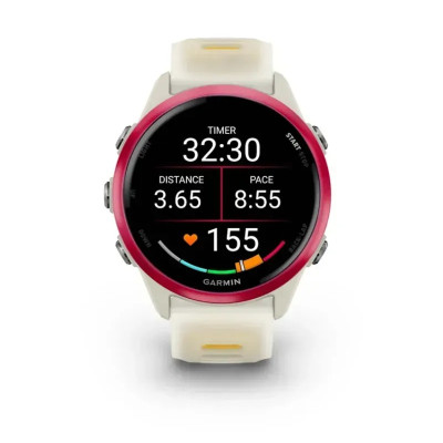 Смарт-годинник Garmin Forerunner 570 42mm Raspberry with Mango/Translucent Bone with Silver Buckle (010-02970-42) Смарт-годинник Garmin Forerunner 570 42mm Raspberry with Mango/Translucent Bone with Silver Buckle (010-02970-42)