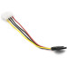 Кабель живлення PowerPlant (CA910953) Molex - SATA, 0.15 м Кабель живлення PowerPlant (CA910953) Molex - SATA, 0.15 м