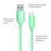 Кабель ColorWay USB - micro USB (M/M), 1 м, Mint (CW-CBUM002-MT) Кабель ColorWay USB - micro USB (M/M), 1 м, Mint (CW-CBUM002-MT)