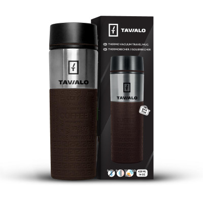 Термокухоль Tavialo 420мл Brown (190420112) Термокухоль Tavialo 420мл Brown (190420112)