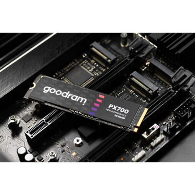 Накопичувач SSD 2TB Goodram PX700 M.2 2280 PCIe 4.0 x4 NVMe 3D NAND (SSDPR-PX700-02T-80) Накопичувач SSD 2TB Goodram PX700 M.2 2280 PCIe 4.0 x4 NVMe 3D NAND (SSDPR-PX700-02T-80)