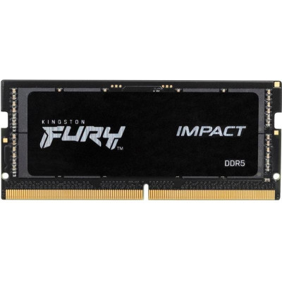 Модуль пам`ятi SO-DIMM 2x16GB/4800 DDR5 Kingston Fury Impact (KF548S38IBK2-32) Модуль пам`ятi SO-DIMM 2x16GB/4800 DDR5 Kingston Fury Impact (KF548S38IBK2-32)