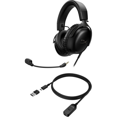 Гарнiтура HyperX Cloud III Black (727A8AA) Гарнiтура HyperX Cloud III Black (727A8AA)