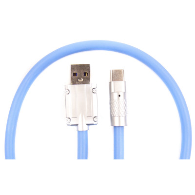 Кабель Dengos USB - USB Type-C (M/M) 1 м Blue (PLS-TC-NS-BLUE) Кабель Dengos USB - USB Type-C (M/M) 1 м Blue (PLS-TC-NS-BLUE)