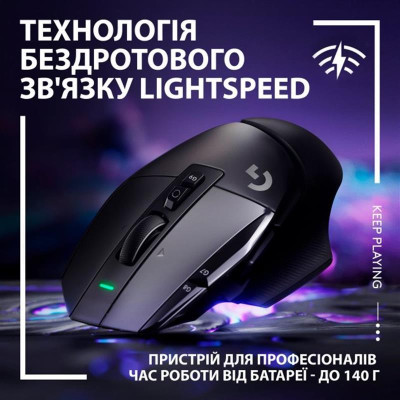 Миша бездротова Logitech G502 X Lightspeed Black (910-006180) Миша бездротова Logitech G502 X Lightspeed Black (910-006180)