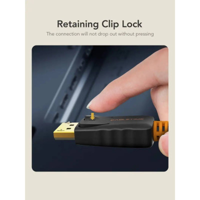 Кабель Cabletime DisplayPort - DisplayPort V 1.2 (M/M), 3 м Black (CD21N) Кабель Cabletime DisplayPort - DisplayPort V 1.2 (M/M), 3 м Black (CD21N)