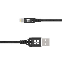 Кабель Promate NerveLink-i USB - Lightning (M/M), 2.4 A, 1.2 м, Black Кабель Promate NerveLink-i USB - Lightning (M/M), 2.4 A, 1.2 м, Black