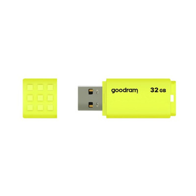 Флеш-накопичувач USB2.0 32GB Goodram UME2 Yellow (UME2-0320Y0R11) Флеш-накопичувач USB2.0 32GB Goodram UME2 Yellow (UME2-0320Y0R11)