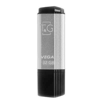 Флеш-накопичувач USB 32GB T&G 121 Vega Series Silver (TG121-32GBSL) Флеш-накопичувач USB 32GB T&G 121 Vega Series Silver (TG121-32GBSL)
