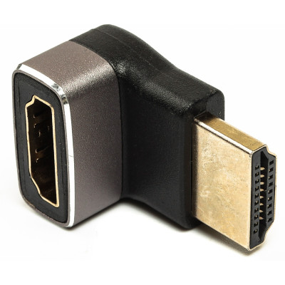 Адаптер Cablexpert HDMI - HDMI V 2.1 (F/M), Black (AP-HDMI8K270-FML) Адаптер Cablexpert HDMI - HDMI V 2.1 (F/M), Black (AP-HDMI8K270-FML)