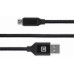 Кабель REAL-EL Premium Fabric USB - micro USB (M/M), 2 м, Black (EL123500048) Кабель REAL-EL Premium Fabric USB - micro USB (M/M), 2 м, Black (EL123500048)