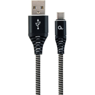 Кабель Cablexpert USB - USB Type-C (M/M), преміум, 1 м, чорний (CC-USB2B-AMCM-1M-BW) Кабель Cablexpert USB - USB Type-C (M/M), преміум, 1 м, чорний (CC-USB2B-AMCM-1M-BW)