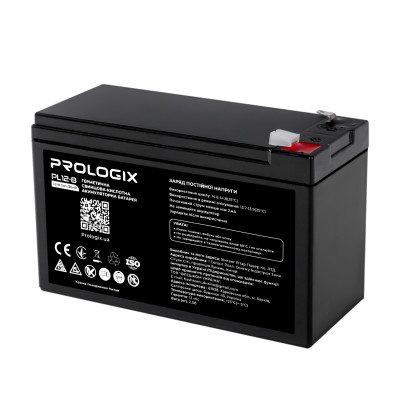 Акумуляторна батарея Prologix 12V 8AH (PL12-8) AGM Акумуляторна батарея Prologix 12V 8AH (PL12-8) AGM