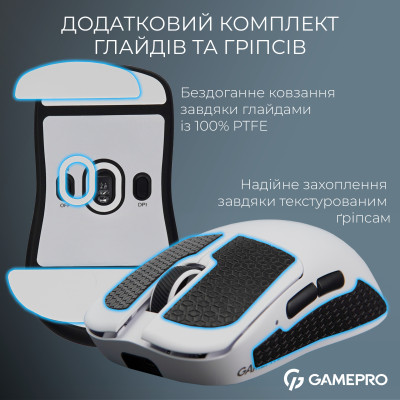Миша бездротова GamePro Asgard Odin White (GM035W) Миша бездротова GamePro Asgard Odin White (GM035W)