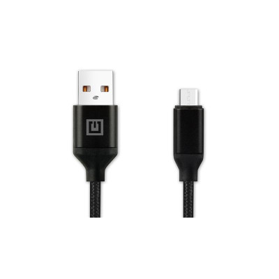 Кабель REAL-EL Premium Fabric USB - micro USB (M/M), 2 м, Black (EL123500048) Кабель REAL-EL Premium Fabric USB - micro USB (M/M), 2 м, Black (EL123500048)