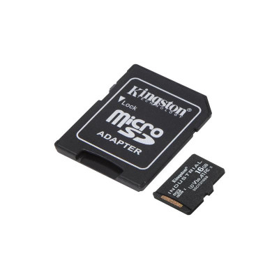 Карта пам`ятi MicroSDHC 16GB UHS-I/U3 Class 10 Kingston Industrial + SD-adapter (SDCIT2/16GB) Карта пам`ятi MicroSDHC 16GB UHS-I/U3 Class 10 Kingston Industrial + SD-adapter (SDCIT2/16GB)