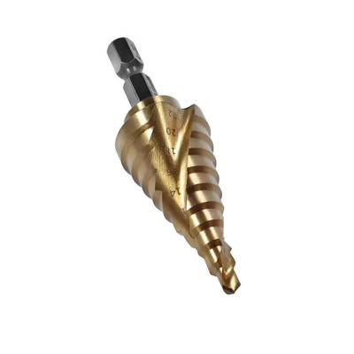 Ступінчасте свердло S&R 4-32 мм HSS-TiN (109432101) Ступінчасте свердло S&R 4-32 мм HSS-TiN (109432101)