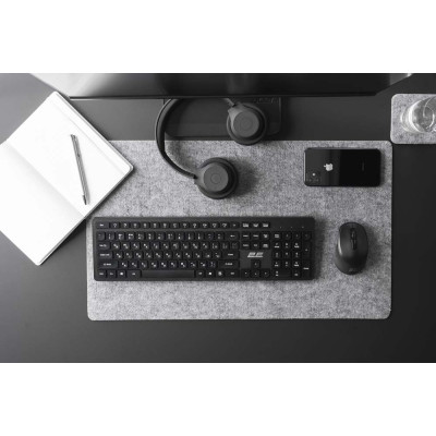 Клавіатура бездротова 2E KS260 WL EN/UKR Black (2E-KS260WB) Клавіатура бездротова 2E KS260 WL EN/UKR Black (2E-KS260WB)