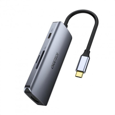 Концентратор Choetech HUB-M19 7 in 1 USB-C to HDMI Multiport Adapter Концентратор Choetech HUB-M19 7 in 1 USB-C to HDMI Multiport Adapter