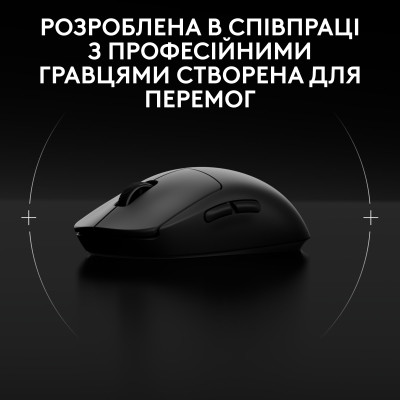 Миша бездротова Logitech G Pro 2 Lightspeed Black (910-007295) Миша бездротова Logitech G Pro 2 Lightspeed Black (910-007295)