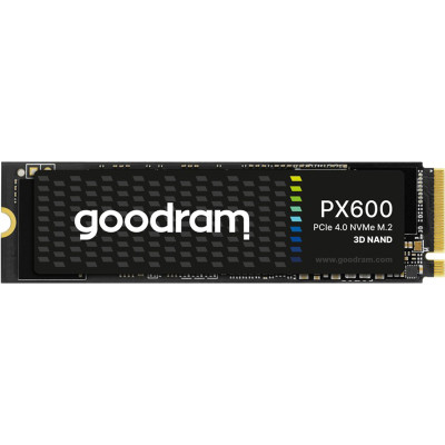 Накопичувач SSD 250GB Goodram PX600 M.2 2280 PCIe 4.0 x4 NVMe 3D NAND (SSDPR-PX600-250-80) Накопичувач SSD 250GB Goodram PX600 M.2 2280 PCIe 4.0 x4 NVMe 3D NAND (SSDPR-PX600-250-80)