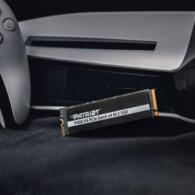 Накопичувач SSD 500GB Patriot P400 V4 M.2 2280 PCIe NVMe 4.0 x4 TLC (P400VP500GM28H) Накопичувач SSD 500GB Patriot P400 V4 M.2 2280 PCIe NVMe 4.0 x4 TLC (P400VP500GM28H)