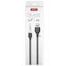 Кабель XO NB103 USB-microUSB (M/M), 2.1A 2м Black (6920680862788)