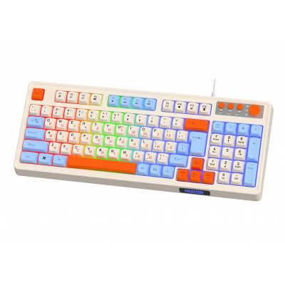 Клавiатура Maxxter KBG-3C01-UA White Клавiатура Maxxter KBG-3C01-UA White