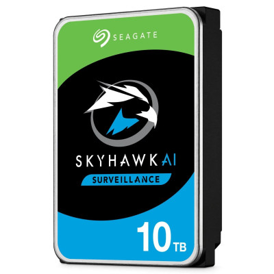 Накопичувач HDD SATA 10.0TB Seagate SkyHawk Al Surveillance 256MB (ST10000VE001) Накопичувач HDD SATA 10.0TB Seagate SkyHawk Al Surveillance 256MB (ST10000VE001)