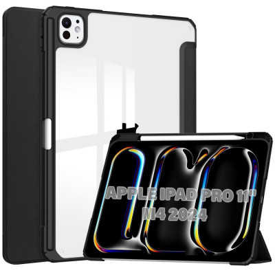 Чохол-книжка BeCover Soft Edge TPU з кріпленням Apple Pencil для Apple iPad Pro 11 Чохол-книжка BeCover Soft Edge TPU з кріпленням Apple Pencil для Apple iPad Pro 11