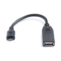 Кабель REAL-EL USB - micro USB V 2.0 (F/M), 0.1 м, чорний (EL123500014) Кабель REAL-EL USB - micro USB V 2.0 (F/M), 0.1 м, чорний (EL123500014)