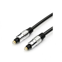 Кабель оптоволоконний Atcom Toslink - Toslink (M/M), 1.8 м, чорний (10703) пакет Кабель оптоволоконний Atcom Toslink - Toslink (M/M), 1.8 м, чорний (10703) пакет