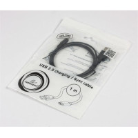 Кабель Cablexpert USB - Lightning (M/M), 1 м, Black (CC-USB2-AMLM-1M) Кабель Cablexpert USB - Lightning (M/M), 1 м, Black (CC-USB2-AMLM-1M)