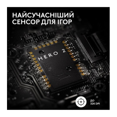 Миша бездротова Logitech G Pro X Superlight 2 Black (910-006630)