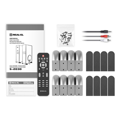 Акустична система REAL-EL S-2030 Black Акустична система REAL-EL S-2030 Black