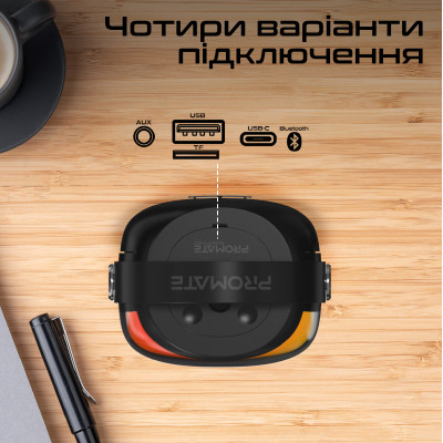 Акустична система Promate Spectro-20 20W Black Акустична система Promate Spectro-20 20W Black