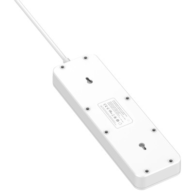 Фільтр живлення ProLogix Premium (PR-SC5614W) 2.5 кВт, 5 розеток, 6 USB AUTO ID, 2 м, білий