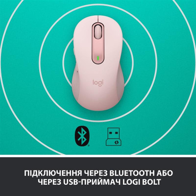 Миша бездротова Logitech Signature M650 L Rose (910-006237) Миша бездротова Logitech Signature M650 L Rose (910-006237)